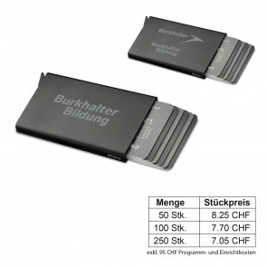 RFID Kartenhalter (personalisierbar)